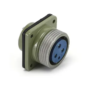 Straight Butt Joint Cable Type Male Female Aviation Plug Socket Yd Series