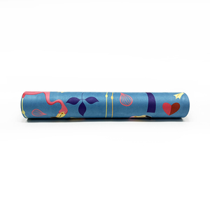 Tapis de <span class=keywords><strong>yoga</strong></span> pour enfants en microfibre antidérapant, motif animal de dessin animé flamant rose, prix de gros, pour jeu/danse/entraînement - Product Image 5