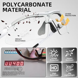 Gafas de Sol Deportivas con Lentes Polarizadas Fotocromáticas, Gafas de Ciclismo, Gafas de Diseño para Hombre, Gafas de Seguridad para Correr y Pescar, Logotipo Personalizado - Product Image 3
