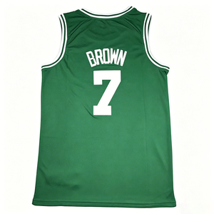 <span class=keywords><strong>Maillot</strong></span> de basket-ball cousu pour hommes Jayson Tatum Jaylen Brown <span class=keywords><strong>Larry</strong></span> <span class=keywords><strong>Bird</strong></span> Paul Pierce Kevin Garnett Rajon Rondo Tailles S-2XL - Product Image 4