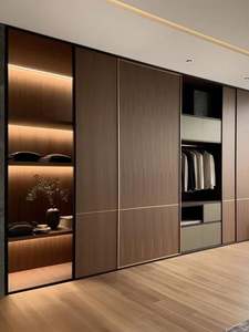 Recién llegado, armario de dormitorio armado moderno personalizado, armario portátil de madera maciza para muebles del hogar para uso en dormitorio - Product Image 3