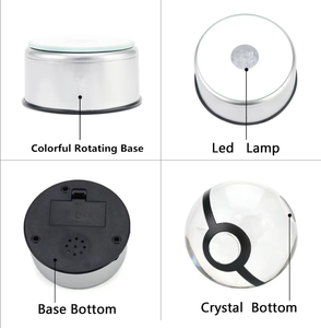 Hot Sales 5/7cm Crystal <b>Ball</b> Lamp Pokemo GoPlus 3D Crystal <b>Ball</b> <b>Led</b> Crystal Pokeball Glass Toys Custom Diy Birthday Gifts <b>Balls</b> - Product Image 4
