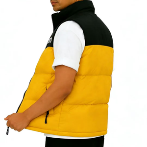 Chaleco <span class=keywords><strong>sin</strong></span> Mangas de Moda <span class=keywords><strong>North</strong></span> <span class=keywords><strong>Face</strong></span> para <span class=keywords><strong>Hombre</strong></span> (Gilet) Chaleco Ligero NEGRO para Invierno y Otoño Bordado <span class=keywords><strong>North</strong></span> - Product Image 6