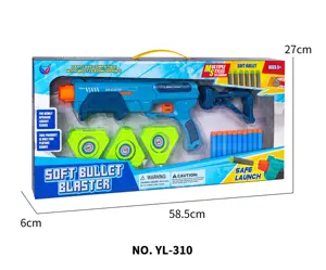 CE Shooting Game Toy Guns Soft Bullet Blaster Gun Pistol Ejecting Indoor Outdoor For Adults Kids