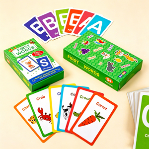 Cartes mémoire personnalisées pour améliorer la mémoire, pour la famille et les enfants, avec boîtes pour cartes mémoire éducatives - Product Image 1