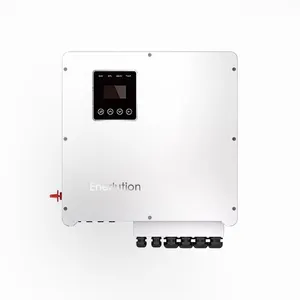 Energi Tegangan Tinggi 10KW Goodwe Solar Inverter On Off Grid Hybrid 3 Fase dengan Baterai Lithium Mppt Controller