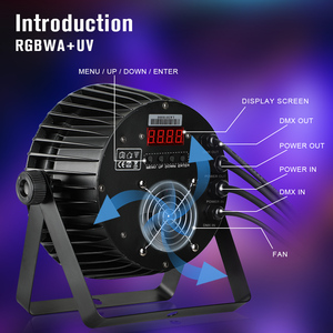 Big Dipper LPC 1818 Led Par Can Night Club Light Party Light <span class=keywords><strong>Disco</strong></span> 6-en-1 Par Light - Product Image 2