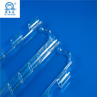 Prix de gros porte intelligente personnalisée de haute qualité transparente en polycarbonate transparent avec volet roulant