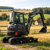 Nouveau Mini-Excavateur sur Chenilles CE Euro 5 EPA pour Jardin et Construction, Livraison Gratuite