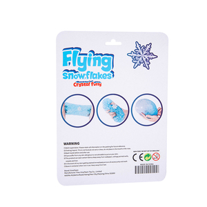 Flying Snowflakes Slime with Sprinkles Children DIY <b>Kit</b> Crystal Putty - Product Image 2