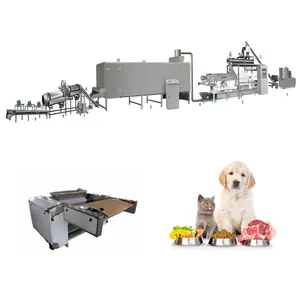 Soğuk ekstrüzyon evcil hayvan ödül maması köpek hayvan beslemeleri için soğuk ekstruder makinesi davranır supplyments davranır