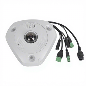 Caméra réseau <span class=keywords><strong>fisheye</strong></span> DeepinView DS-2CD63C5G1-IVS 12MP IR 15M avec microphone et haut-parleur intégrés, comptage des personnes - Product Image 5