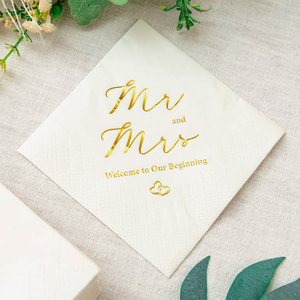 <span class=keywords><strong>Tovaglioli</strong></span> Personalizzati per Matrimoni, 2 Veli, Bianchi, in <span class=keywords><strong>Carta</strong></span> per Bevande, per Bar e Feste, Eleganti, Monouso, Certificati FSC, Confezione Bulk - Product Image 4