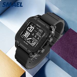 Reloj Deportivo Digital para Hombre SMAEL 8122, Resistente al Agua 5BAR, con Pantalla LED, Cronógrafo, Correa de Plástico, Estilo Lujoso - Product Image 2