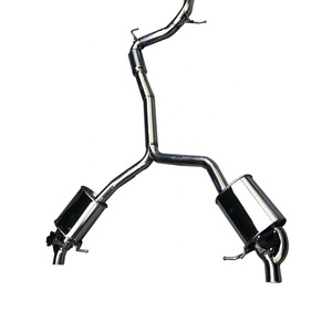 Puntas de tubo de <span class=keywords><strong>escape</strong></span> del silenciador múltiple <span class=keywords><strong>Escape</strong></span> de carreras de automóviles S4 B5 para S6 C5 <span class=keywords><strong>Audi</strong></span> <span class=keywords><strong>A4</strong></span> B8 <span class=keywords><strong>B7</strong></span> B9 RS4 A3 A6 - Product Image 5