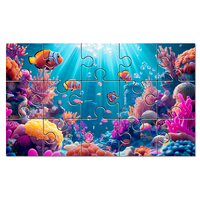 Vente flash - Puzzle géant personnalisé pour le sol, puzzle éducatif en papier de haute qualité, service personnalisé d'usine avec prix compétitif