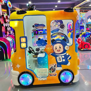 Оптовая продажа: Игровой автомат для детей «Автобус» с монетоприемником, 2 игрока, HD LED сенсорный экран, 10 игр, для помещений - Product Image 2