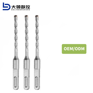 Set di Punte Elicoidali DL - 6MM Extra Lunghe con Gambo Quadro e Rivestimento Compatibili con Trapani a Percussione e Martelli Elettrici per Foratura del Metallo - Product Image 1