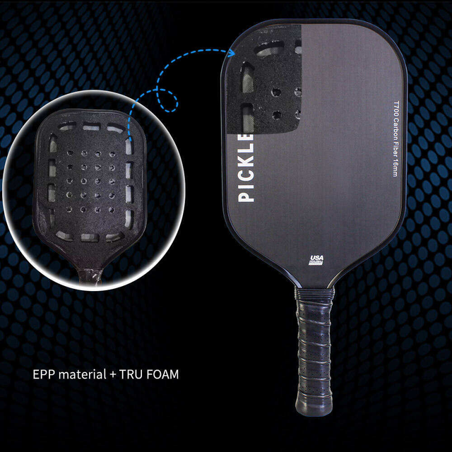 2025 New Thermoformed  Core Pickleball Paddle Custom Logo Professional Carbon Fiber Pickleball Rackets