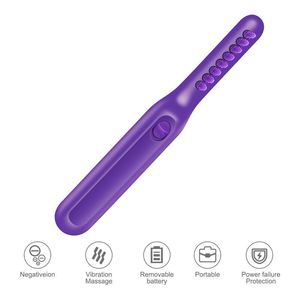 Cepillo Eléctrico Desenredante, Peine Giratorio Morado para el Cuidado del Cabello con Diseño a Batería - Product Image 4
