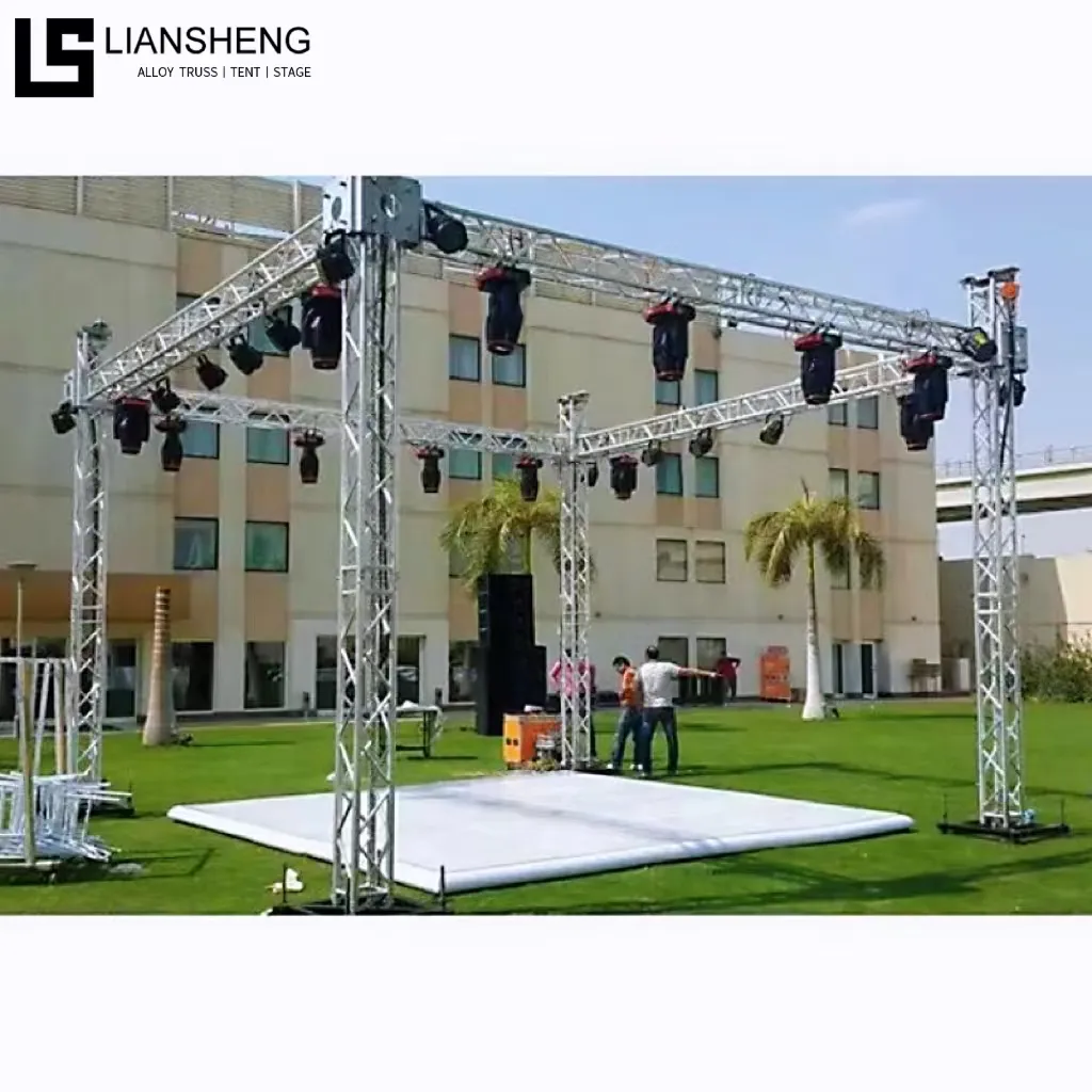 Outdoor Event Aluminum Stage Concert Free Customized Design Truss Displays DJ Lighting Truss System