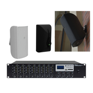 FIT W8 8 Inch Full Range Party PA Audio Sound System Custom Logo Outdoor Wall Mounted Speaker <b>Box</b> for School Classroom Hotel - Product Image 1