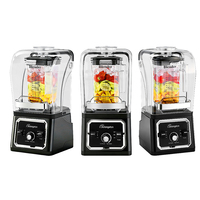 Mixeur Commercial Haute Vitesse Multifonctionnel avec Lames Durables pour Smoothies – Idéal pour Hôtels