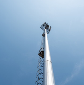 <span class=keywords><strong>Poteau</strong></span> d'éclairage de stade en acier galvanisé à chaud de 25 pieds, résiste aux vents de 160 kilomètres par heure, <span class=keywords><strong>poteau</strong></span> d'éclairage de grande hauteur - Product Image 1