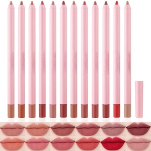 Delineador de Labios Cremoso Vegano Pigmentado de Larga Duración, Delineador de Labios Mate de Alta Calidad - Product Image 5