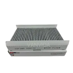 6447NT 6447NV 647975 8122446 6479C2 9635064380 9636086280 9687459780 S0817C Air Conditioning Filter Carbon Containing307 408 C4