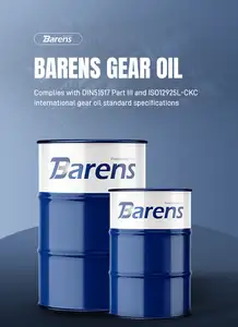 Barens Gear Oil Gear Oils For Industrial Heavy-Load Closed Gear Lubricant