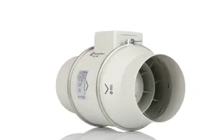 Ventilador de duto em linha com grande volume de ar ajustável Hon & Guan Fluxo axial inteligente