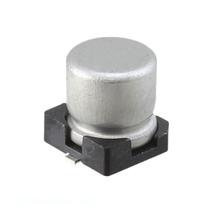 Original 10 uF UZP1A100MCL1GB Surface Mount CAP ALUM 10UF 20% 10V SMD Capacitor - Product Image 1