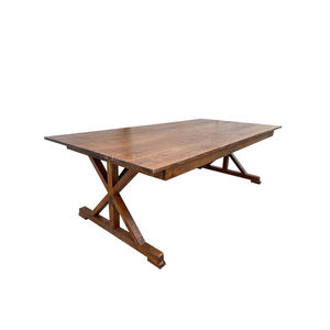 Ngoài trời thông gỗ mộc mạc trang trại bảng cho tiệc đám cưới trang trại bàn ăn - Product Image 2