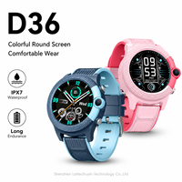 Nuevo Reloj Inteligente para Niños D36 4G 2026 con Llamadas de Voz, LBS, WIFI, GPS, Botón SOS, Brújula, Resistente al Agua, Pantalla de 1.28 Pulgadas