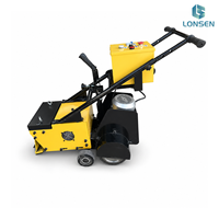 Fraiseuse électrique pour sols en béton, machine de fraisage pour la réparation des routes et l'élimination des couches supérieures