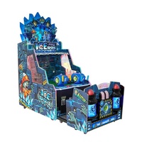 Machine de jeu vidéo à eau glacée à jetons pour enfants Arcade Interactive Iceman Crazy Water pour centre de jeux intérieur