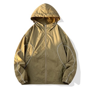 Chaqueta de Protección Solar UPF 50+ Personalizada por el Fabricante, 100% Poliéster, Secado Rápido, al por Mayor, para Exteriores, Verano, Manga Larga, con Capucha - Product Image 1