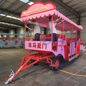 Custom-made Electric Large-scale Sightseeing Carriages with Various Leisure Styles Sell Well - Product Image 4