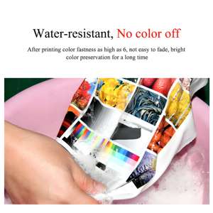 Eizoulyn 없음 퇴적물 방지 막힘 A3 무료 샘플 오렌지 벌크 200ml 크로모 슈프림 프록터 빛 시안 Dtf 잉크 - Product Image 2