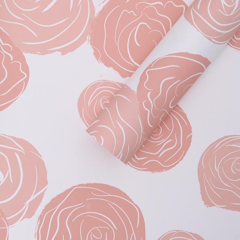 Bianco+rosa polvere
