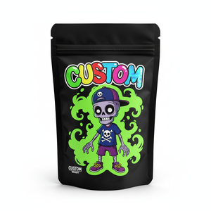 Sacs en Mylar Premium 3,5g Emballage Personnalisé Résistant aux Arômes Sachet Anti-Odeur pour l'Affichage de Produits Gourmands Café & Pâtisserie - Product Image 2