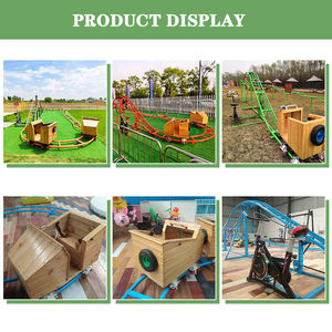 Ventas directas de la fábrica de origen Unpowered Mini <span class=keywords><strong>bicicleta</strong></span> montaña rusa Parque de atracciones entre padres e hijos Equipo de juego de interacción - Product Image 3