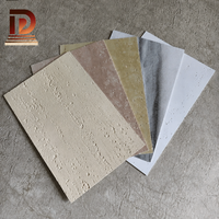 Décoration murale intérieure moderne, pierre flexible, impression 3D, panneaux en porcelaine souple pour projet d'appartement de luxe