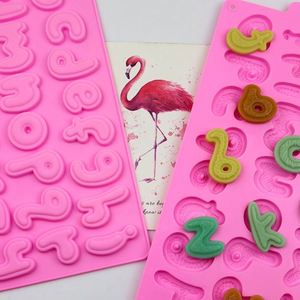 Moule en silicone personnalisé avec logo pour décoration de gâteaux, en forme de 26 lettres anglaises, sans BPA, OEM/ODM - Product Image 2