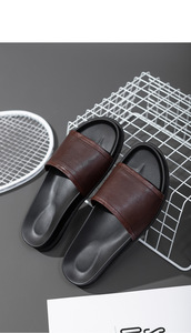 Chaussons d'été décontractés pour hommes à semelle épaisse antidérapante, modèle 20, pour l'extérieur, style professionnel, chaussures de luxe de créateur, accessoires de chaussures - Product Image 5