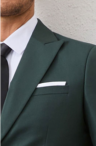 <span class=keywords><strong>Completo</strong></span> da <span class=keywords><strong>Uomo</strong></span> in Poliestere, Set da Matrimonio a 3 Pezzi, Abito <span class=keywords><strong>Blu</strong></span> Tinta Unita per Sposo, Cerimonia e Servizio Fotografico - Product Image 4