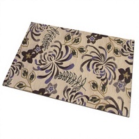 Tapis de porte noir en caoutchouc naturel antidérapant bon marché, tapis de porte d'extérieur pour animaux de compagnie
