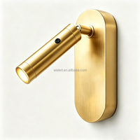 Lampe murale de lecture pour chevet d'hôtel, réglable et rotative, avec interrupteur, applique murale moderne