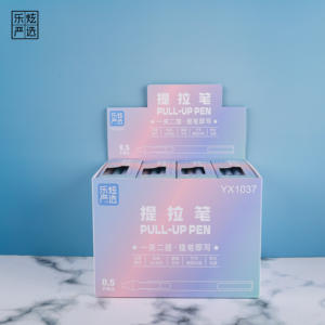 Gel Pen Cute Candy Solid Gradient Gummi Gel Pen Student 0,5mm Creative Black Ink Gel Pen - Product Image 2